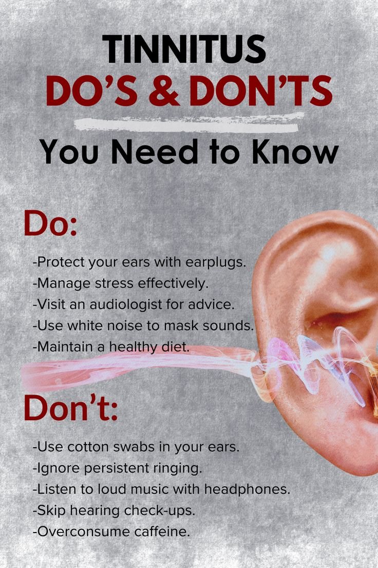 Tinnitus Do’s and Don’ts You Should Know - Fitness Guides