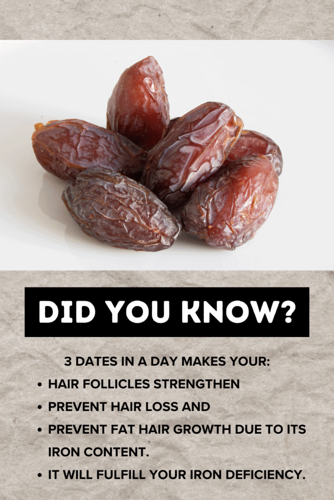 3 Dates a Day Benefits – Hair, Iron & Nutrition