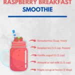 Raspberry Breakfast Smoothie for a Fresh Start SB1 Smoothie (60)