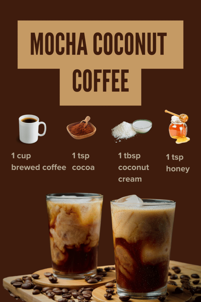 Mocha Coconut Iced Coffee Recipe