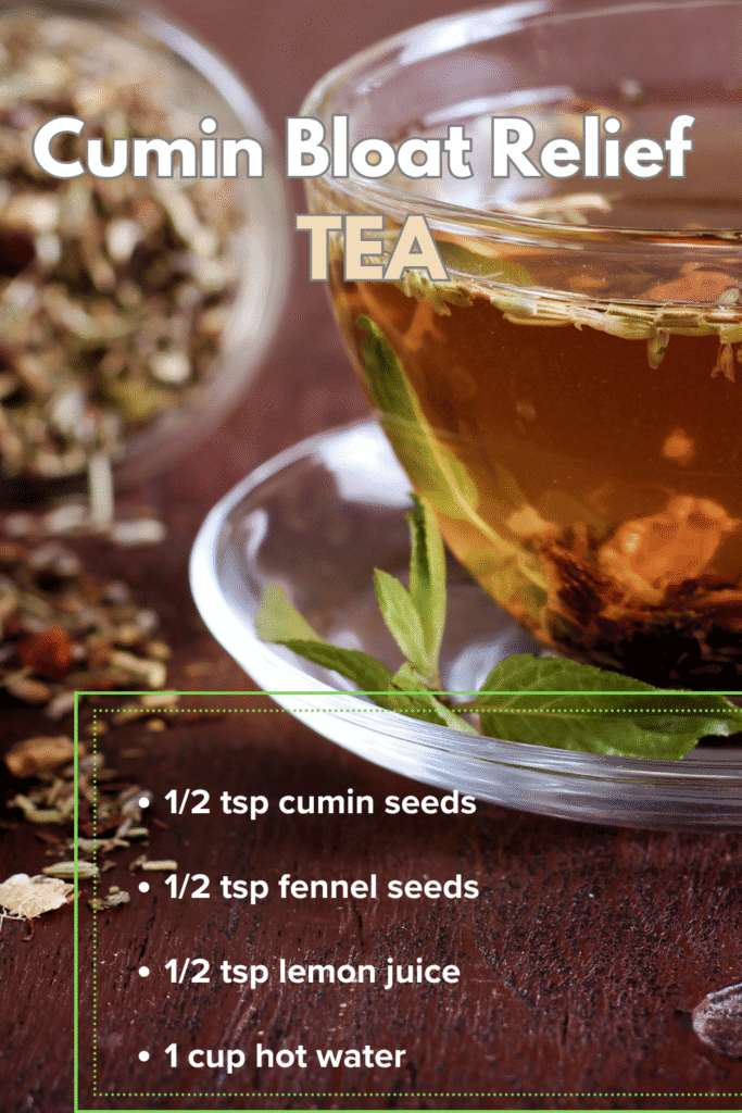 Cumin Bloat Relief Tea Recipe for Digestion
